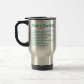 Mug De Voyage Les énonciations préférées de la maman sur des (Gauche)