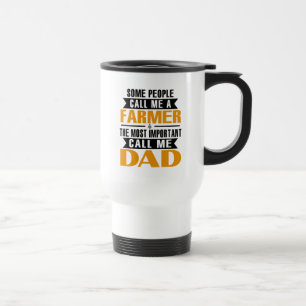 Mug De Voyage Les fermiers voyagent en brousse Appelez-moi papa