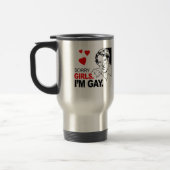 Mug De Voyage Les filles désolées je suis gai (Gauche)