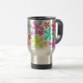 Mug De Voyage Les fleurs de printemps se déplacent (Devant droit)