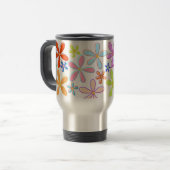 Mug De Voyage Les fleurs de printemps se déplacent (Devant gauche)