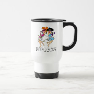 Mug De Voyage Les Flintstones   Wilma et vedettes du rock de