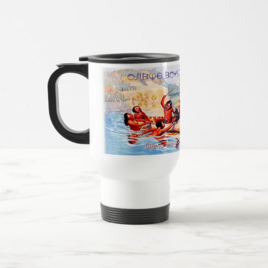 Mug De Voyage "Les garçons ojibwe-1790" (Gauche)