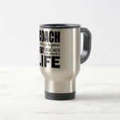 Mug De Voyage Les Grands Entraîneurs Peuvent Changer La Vie (Devant droit)