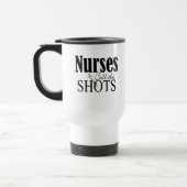 Mug De Voyage Les infirmières appellent les coups (Gauche)
