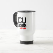 Mug De Voyage Les infirmières de l'ICU le font mieux (Devant gauche)
