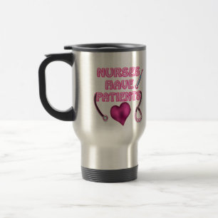 Mug De Voyage Les infirmières ont des patients !