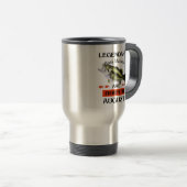 Mug De Voyage Les légendaires Maîtres de basse sont nés en août (Devant droit)