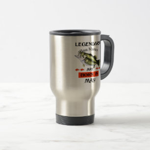 Mug De Voyage Les légendaires Maîtres de basse sont nés en mai