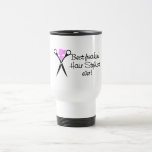 Mug De Voyage Les meilleurs cheveux Sytlist de Freakin jamais