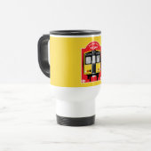 Mug De Voyage Les passionnés de train ferroviaire britannique (Devant gauche)
