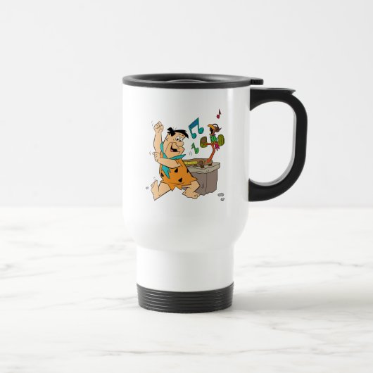 Mug De Voyage Les Pierrafeu | Fred Flintstone Dancing (Droite)