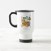Mug De Voyage Les Pierrafeu | Fred Flintstone Dancing (Gauche)