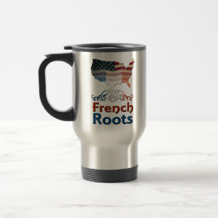 Mug De Voyage Les racines françaises américaines