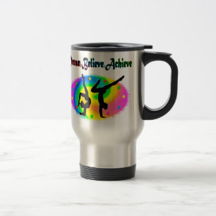 MUG DE VOYAGE LES RÊVES GYMNASTIQUES SE RÉVÈLENT