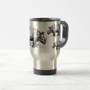 Mug De Voyage Les rhinocéros        