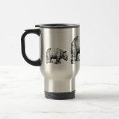 Mug De Voyage Les rhinocéros         (Gauche)