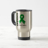 Mug De Voyage Lésion cérébrale traumatique TBI de la conscience (Devant gauche)