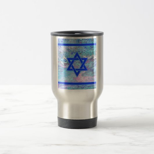 Mug De Voyage L'étoile de David sur le marbre (Centre)