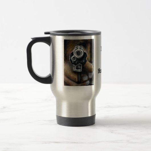 Mug De Voyage Lets vont à la chasse (Gauche)