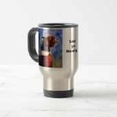 Mug De Voyage Lets vont à la chasse (Devant gauche)