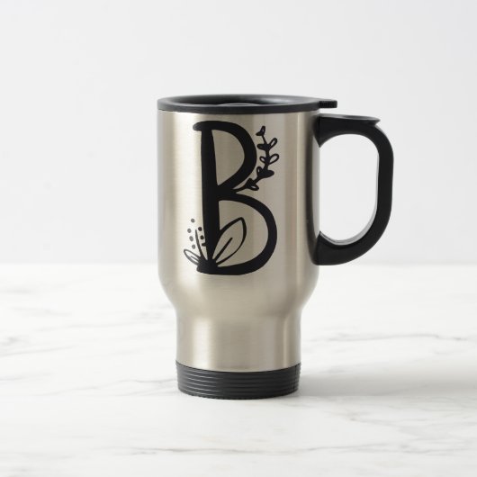 Mug De Voyage Lettre B (Droit)