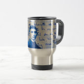 Mug De Voyage Lettre de Kafka (Devant droit)