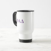 Mug De Voyage Lettres grecques Phi Alpha Delta (Devant gauche)