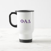 Mug De Voyage Lettres grecques Phi Alpha Delta (Gauche)