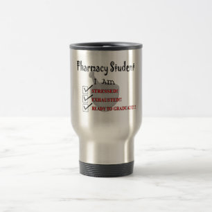 Mug De Voyage L'étudiant de pharmacie "préparent pour recevoir