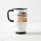 Mug De Voyage Leucémie de papa d'ange (Gauche)