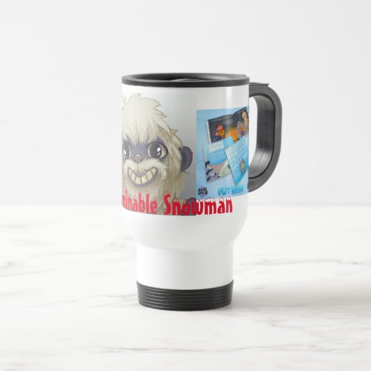 Mug De Voyage #LeUnAbominableSnowman voyage en boug (Devant droit)