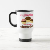 Mug De Voyage L'euphonium drôle jouera pour le chocolat (Gauche)
