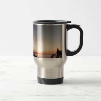 Mug De Voyage Lever de soleil d'impression