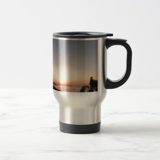 Mug De Voyage Lever de soleil d'impression (Droit)