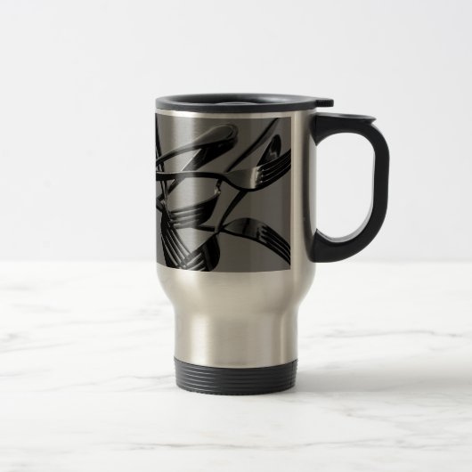 Mug De Voyage Lévitation de fourchette (Droit)