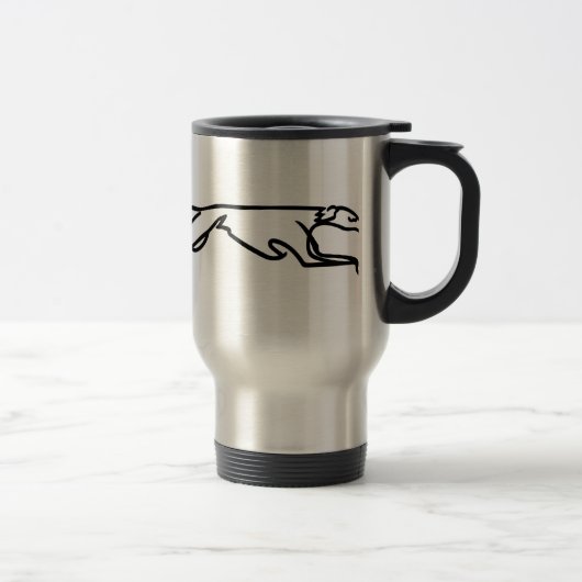 Mug De Voyage Lévriers (Droit)