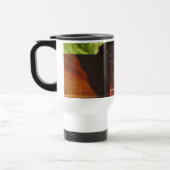 Mug De Voyage lézard gris sur bois usé (Gauche)
