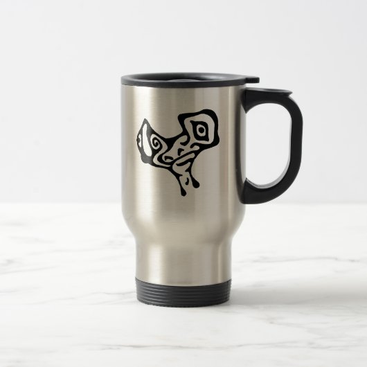 Mug De Voyage Lézard Lickity Lèche Moi (Droit)