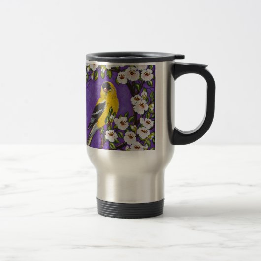 Mug De Voyage L'goldfinch américain (Droit)