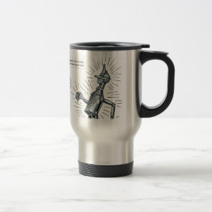 Mug De Voyage L'homme de fer d'Oz obtient sa PumaWrench