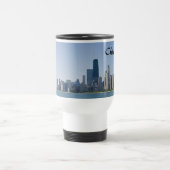 Mug De Voyage L'horizon de Chicago (Centre)