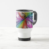 Mug De Voyage Libellule de kaléidoscope (Devant droit)