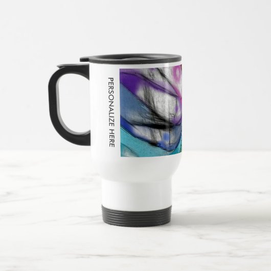 Mug De Voyage Libellule de kaléidoscope (Gauche)