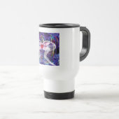 Mug De Voyage Libellule Psychédélique Surréaliste (Devant droit)