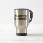 MUG DE VOYAGE LIBERTÉ ET LIBERTÉ 2 (Devant droit)