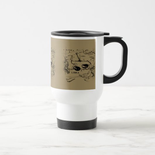 Mug De Voyage Libra Constellation Hevelius 1690 Décor (Droite)