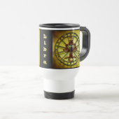 Mug De Voyage Libra Zodiac Astrologie design Horoscope (Devant droit)
