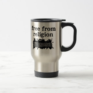 Mug De Voyage Libre de la religion