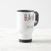 Mug De Voyage Licence en architecture personnalisée (Devant droit)